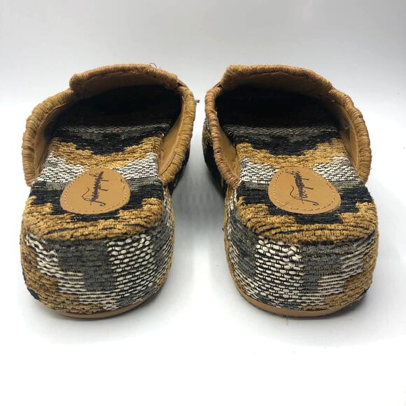 Free People Womens Mulholland Fabric Mule Brown Size EU 37 US 7 - Picture 5 of 8